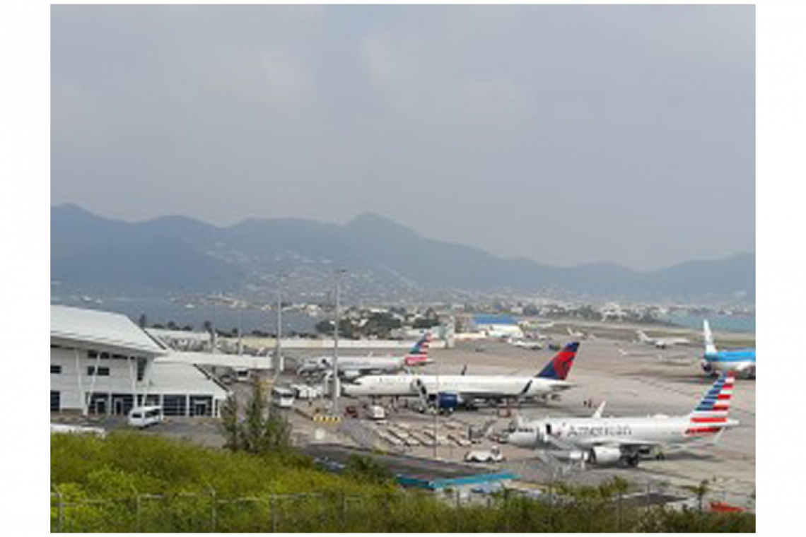 …A COMBINATION OF SAHARAN DUST AND VOLCANIC ASH AFFECTING ST. MAARTEN…