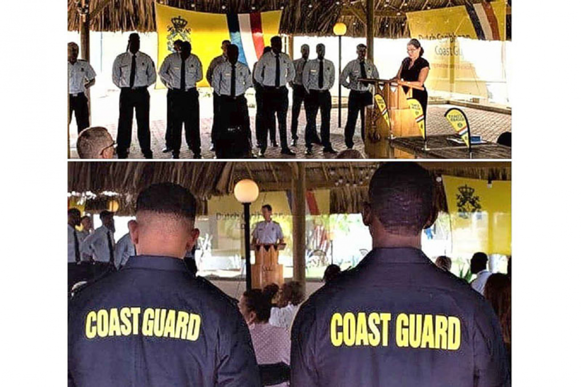 Diplomas for completion of  Coastguard Basic Training