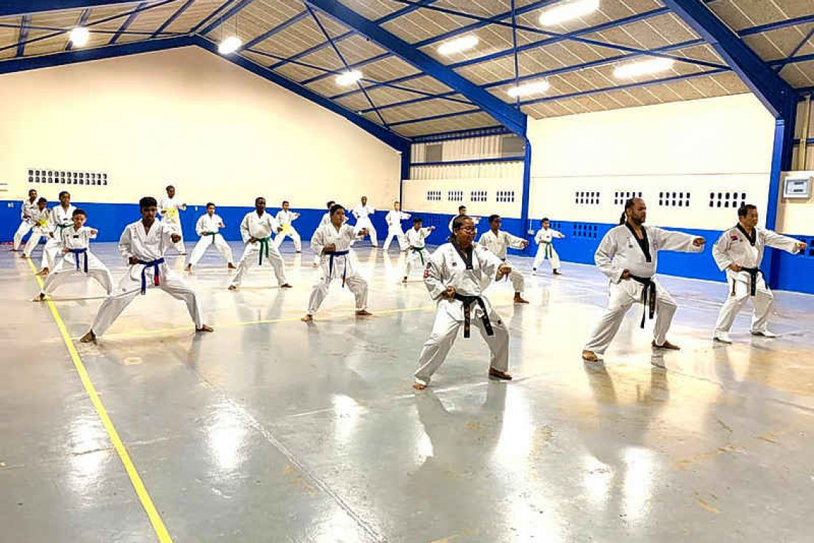 Thirty King Yen athletes pass quarterly belt exam