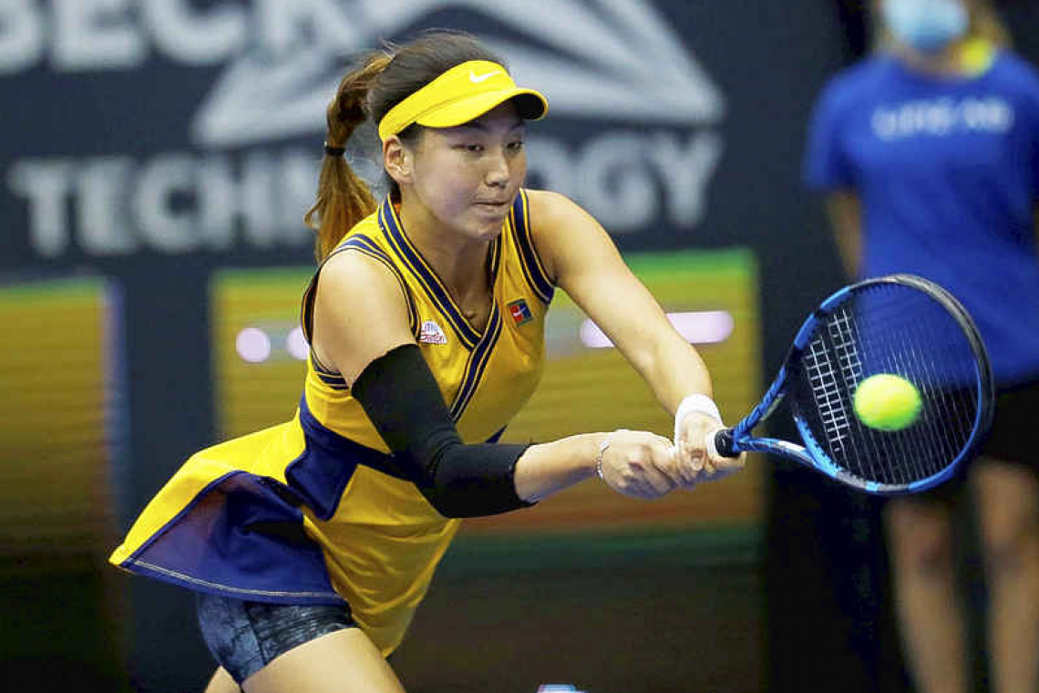 Raducanu ends season with defeat to China's Wang Xinyu at Linz Open