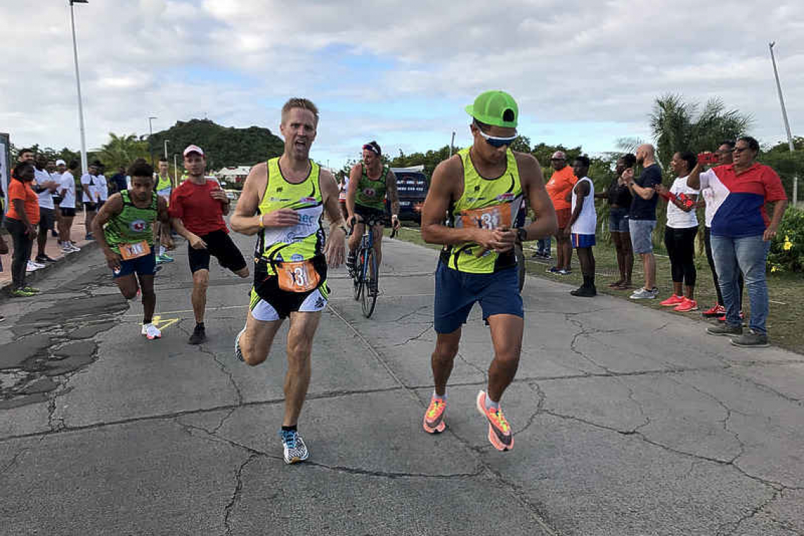 Intergeneration Runners win 34th St. Martin Day relay race