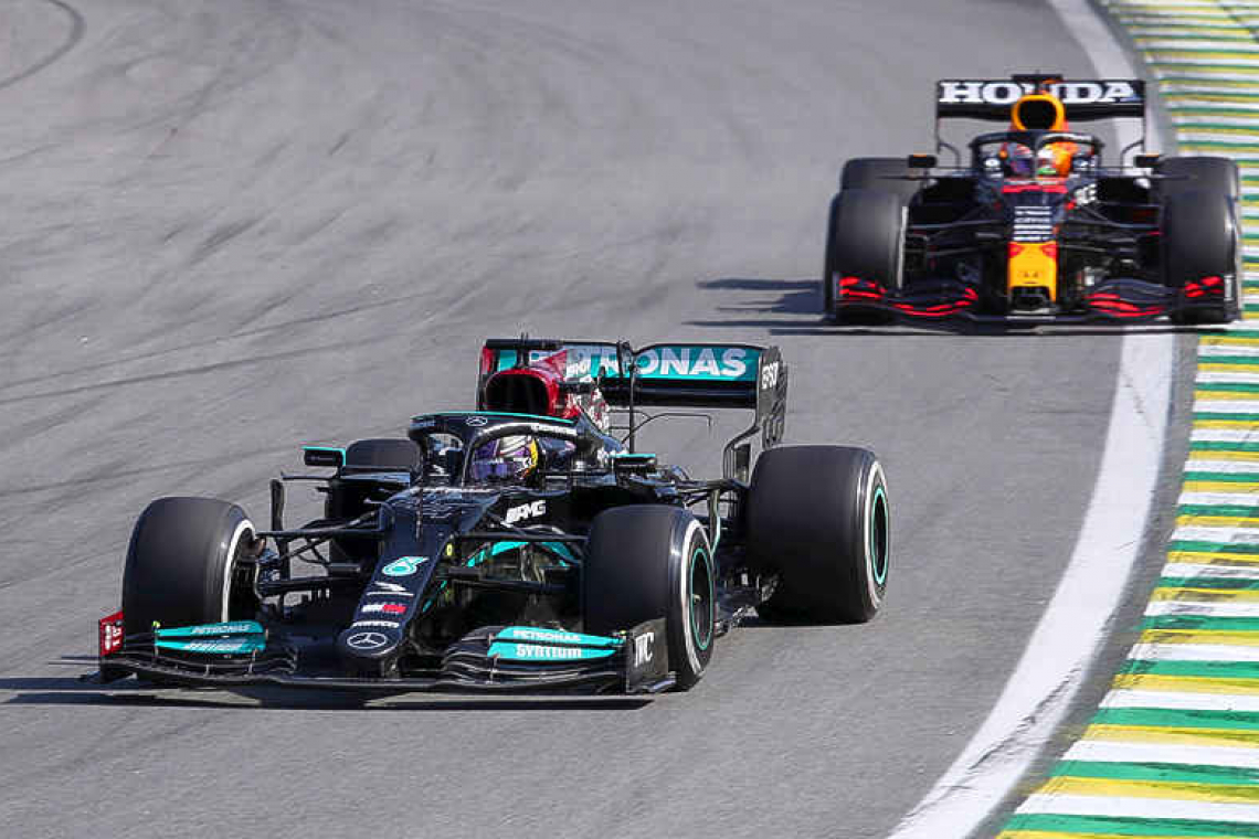    Hamilton hunts down Verstappen for Sao Paulo Grand Prix win
