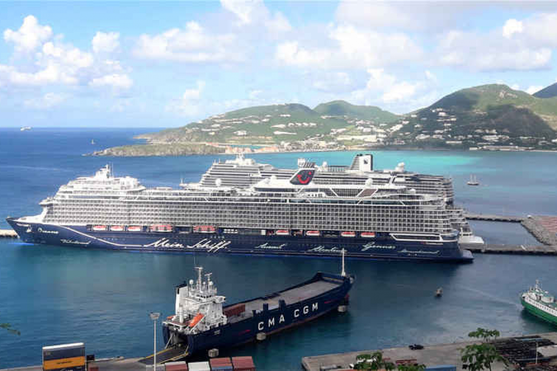 Start of peak season  Caribbean cruising