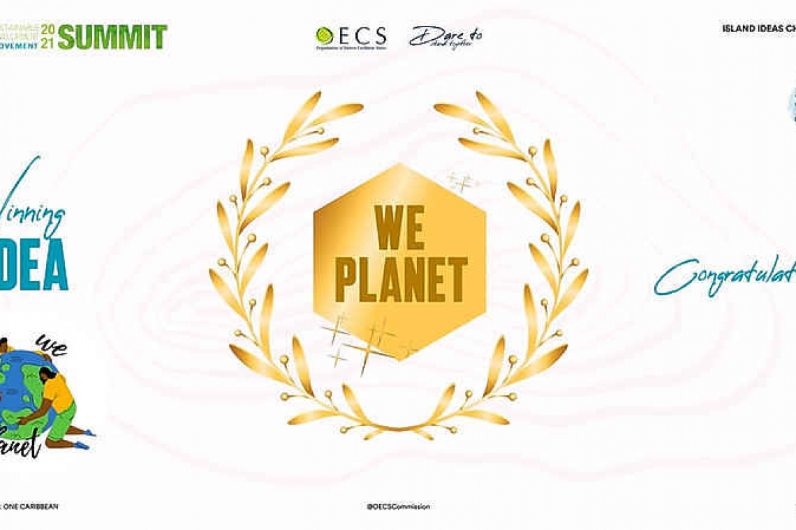 ‘WePlanet’ emerges as winner of  OECS Island Ideas Challenge 