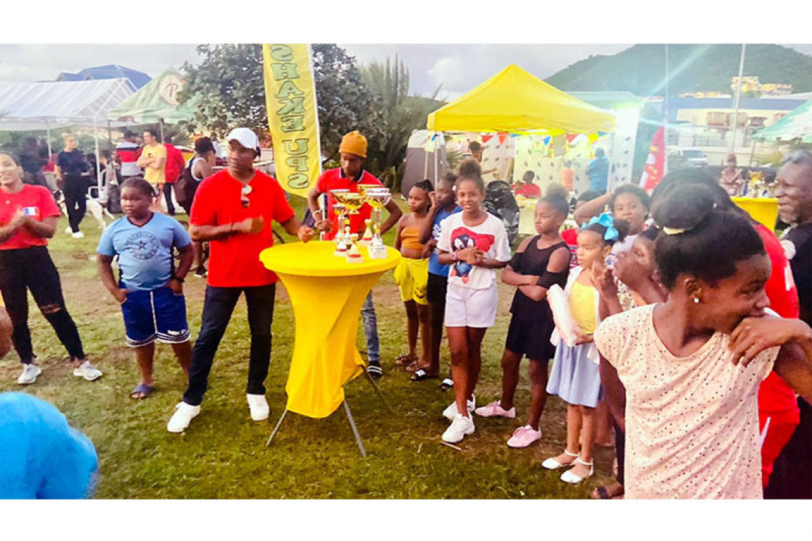 Children enjoyed sports day in Marigot on Nov.11