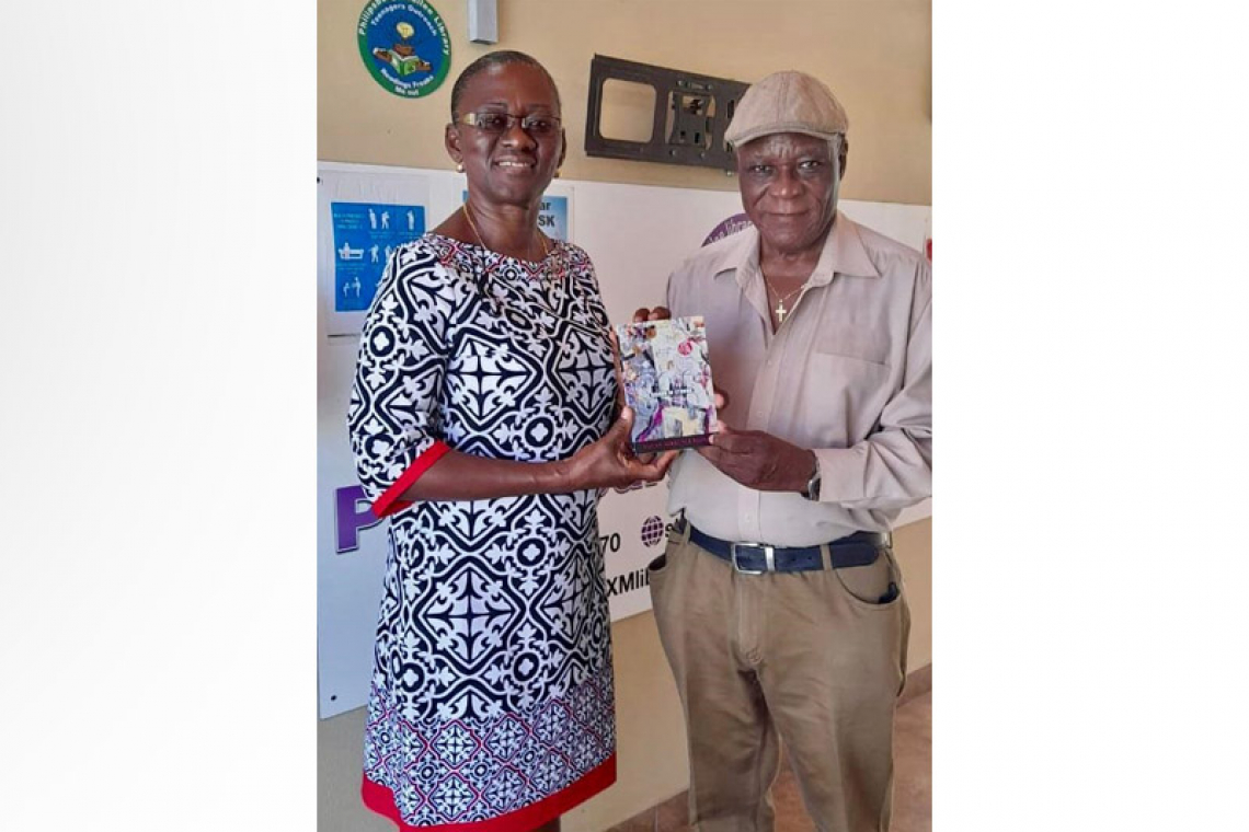 ‘Season of Storms’ presented to  Philipsburg Jubilee Library