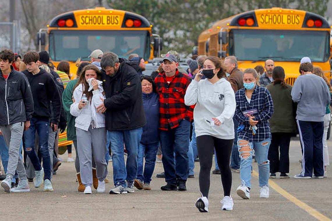 Three students shot dead, eight people wounded at Michigan high school; suspect arrested