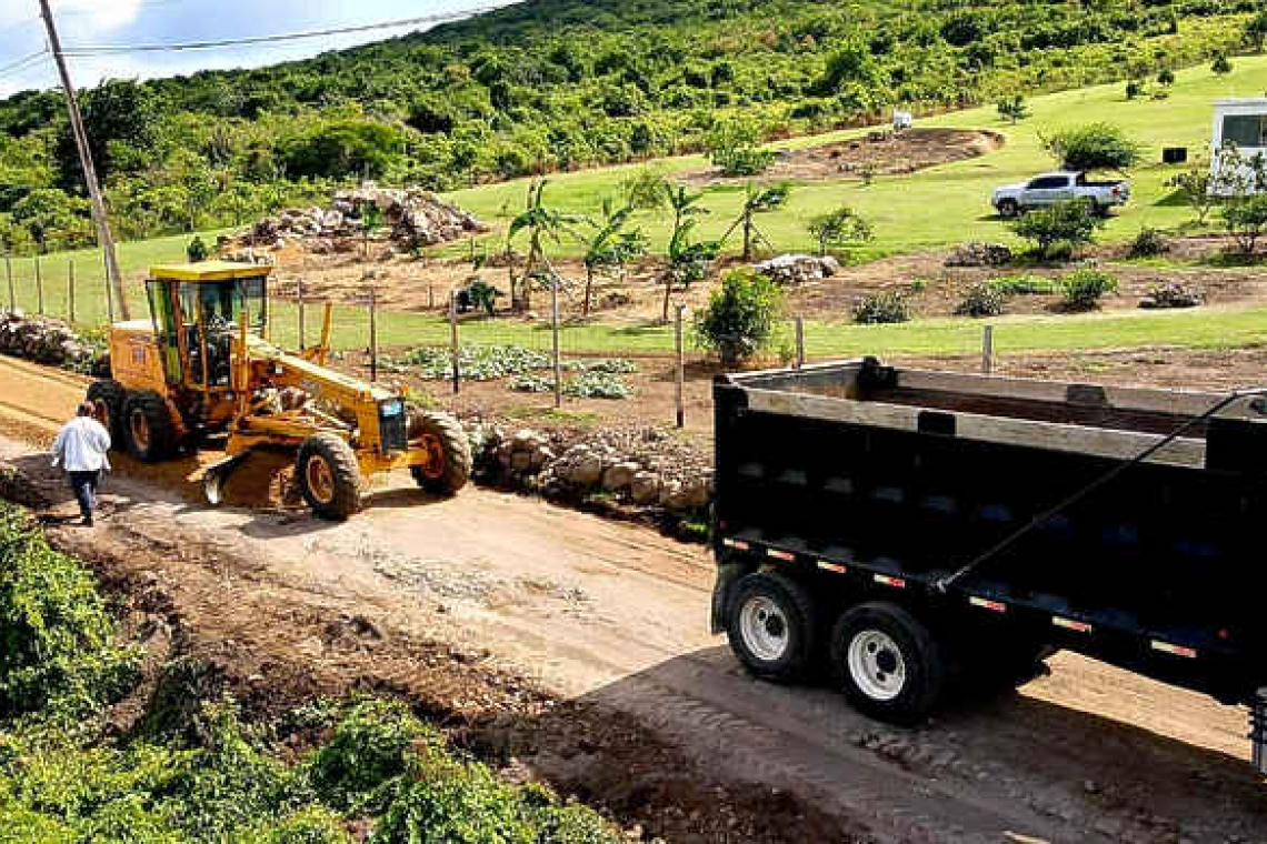 Speed for Statia Road  Behind the Mountain