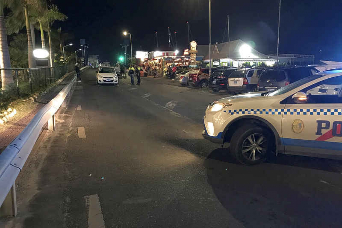 Woman hit by car  in Simpson Bay