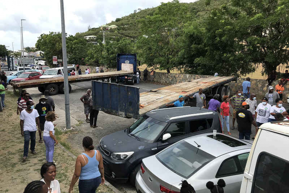 Story of the Year – The protests in St. Martin