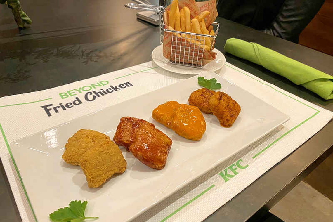 KFC to launch Beyond Meat fried 'chicken' across the US