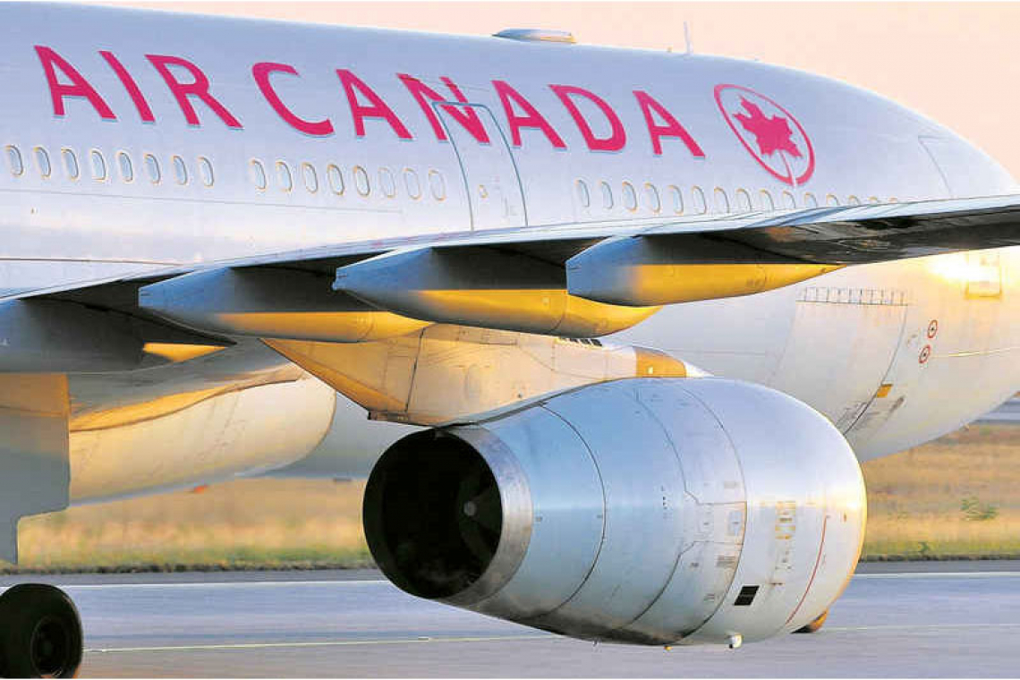 Air Canada cancels flights to St. Maarten