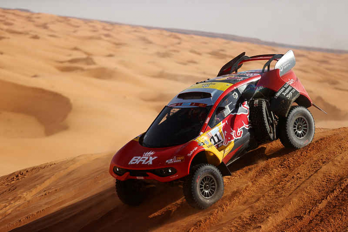 Loeb takes a chunk out of Al Attiyah's Dakar lead