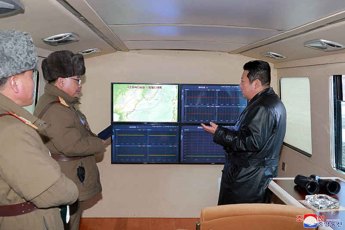  Kim Jong Un wants more 'military muscle' after watching missile test