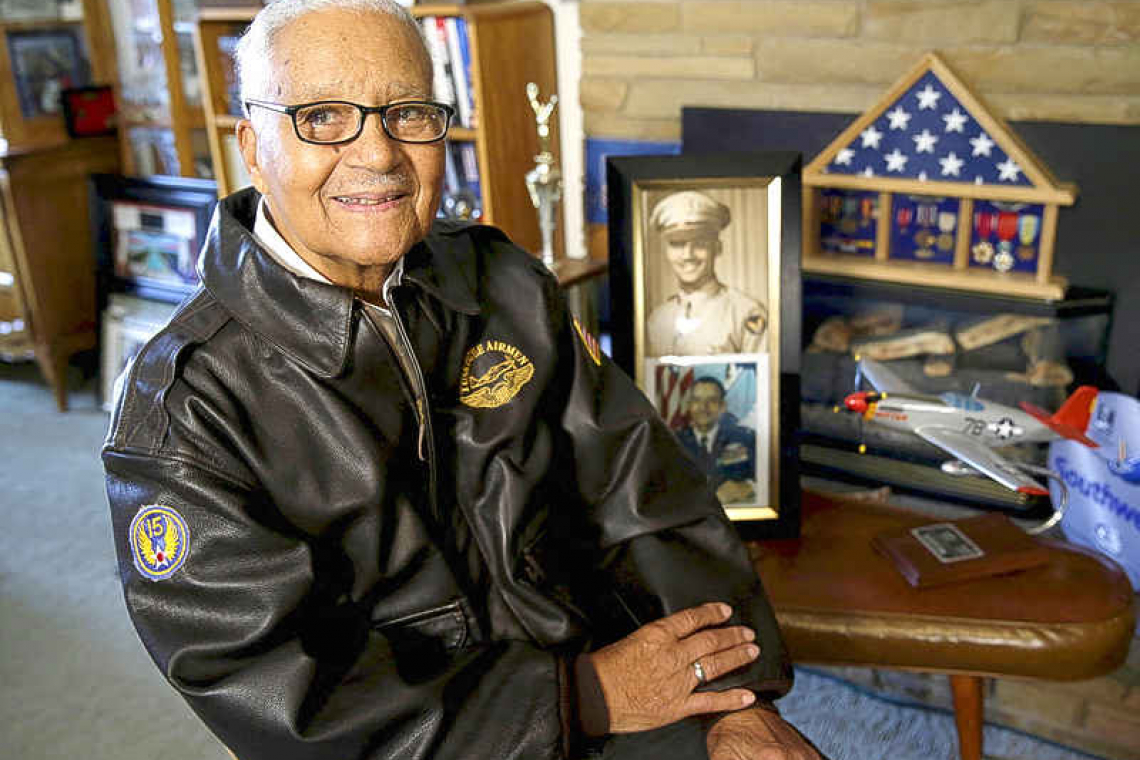 Pioneering Tuskegee airman Charles McGee dies at 102
