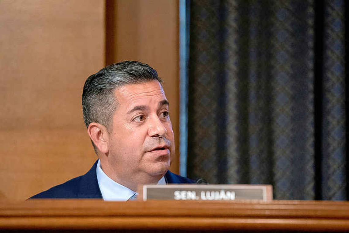 Democratic U.S. Senator Lujan hospitalized after stroke -aide
