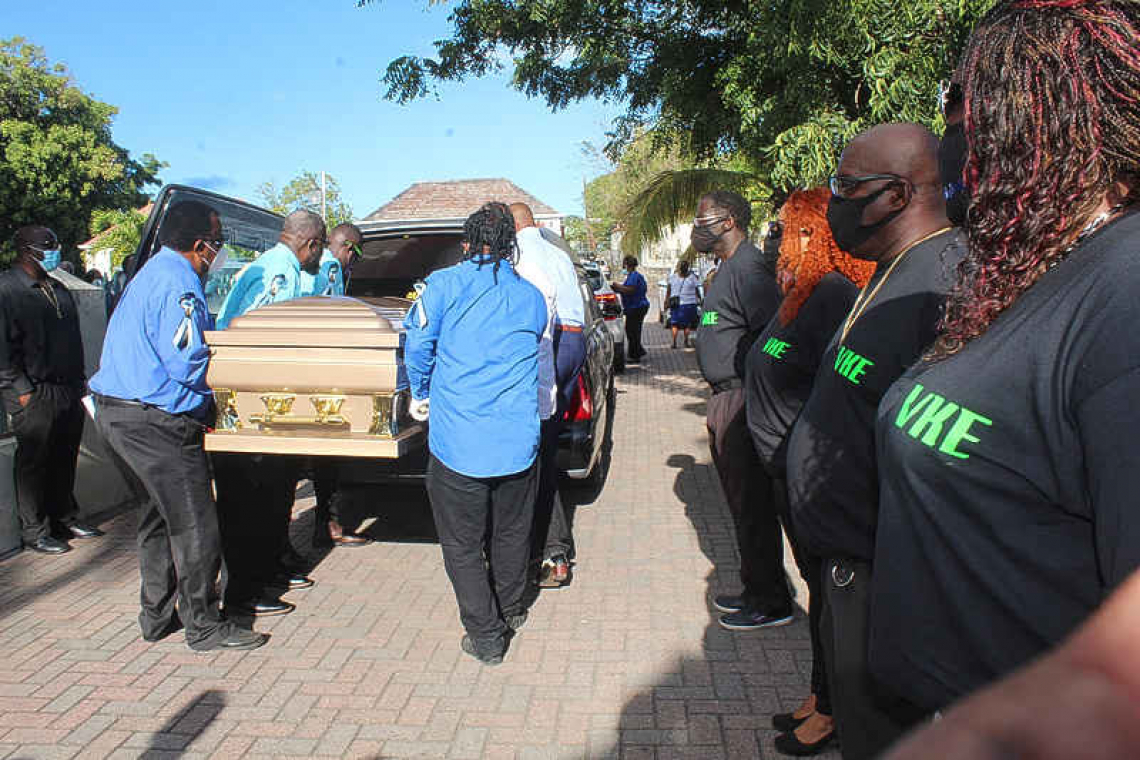 First COVID-19 victim in  St. Eustatius laid to rest