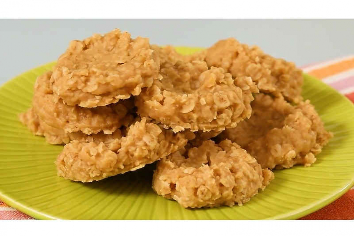 Yummy No-Bake Peanut Butter Cookies