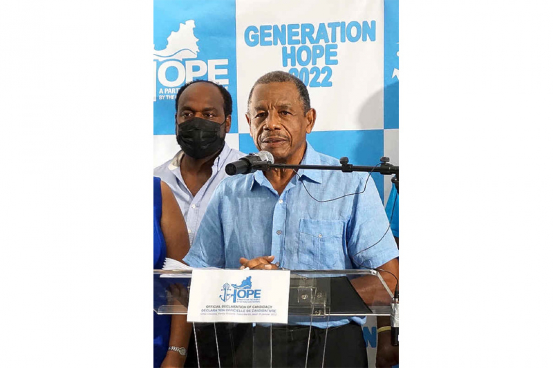 Generation Hope Party presents  programme for 2022 elections