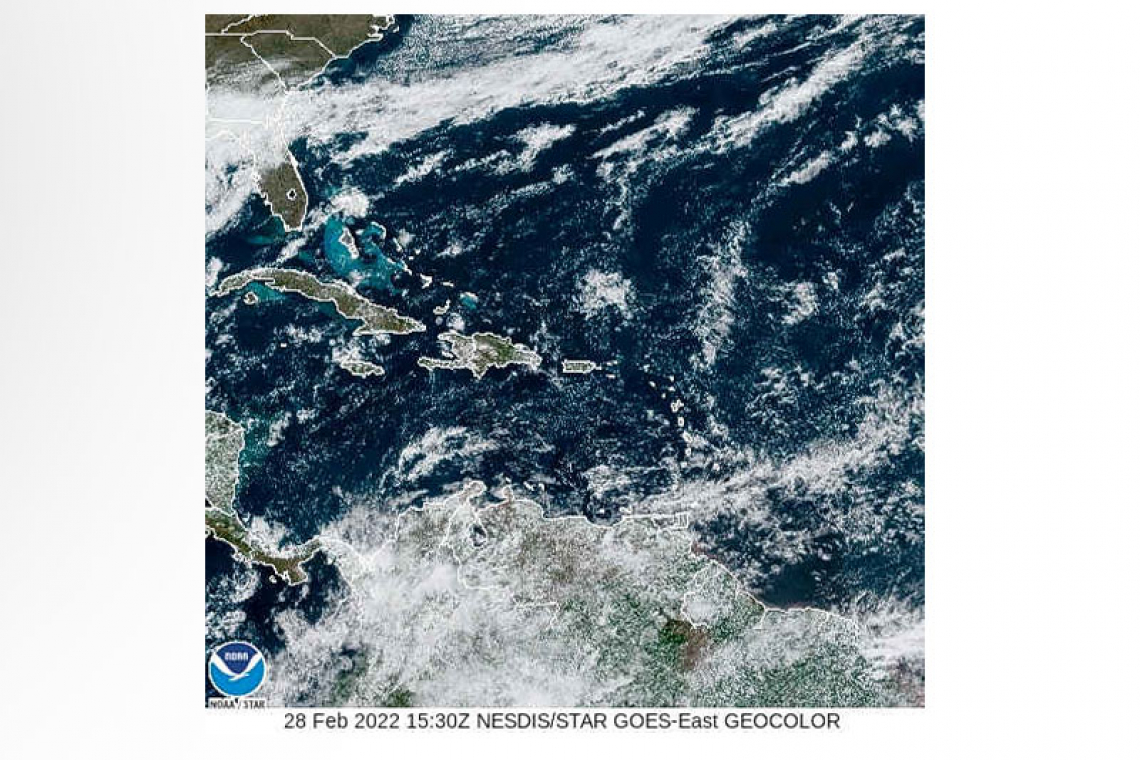 PUBLIC WEATHER FORECAST FOR ST. MAARTEN 