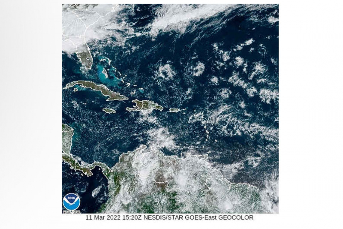 PUBLIC WEATHER FORECAST FOR ST. MAARTEN 