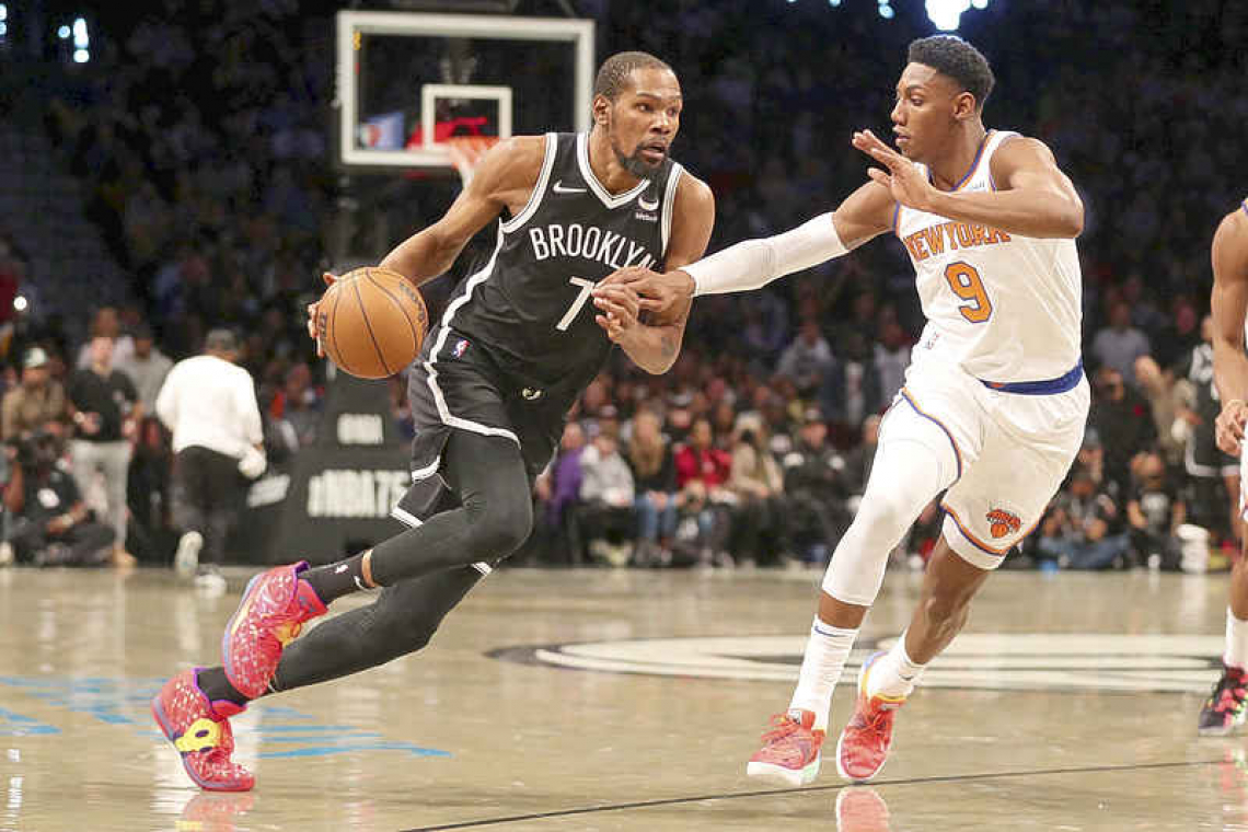 Durant drops 53 points, clutch 3-pointer as Nets top Knicks