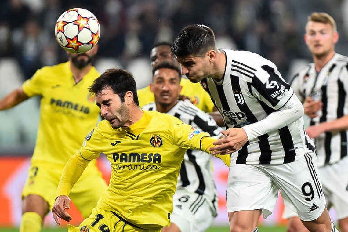    Villarreal late show sends Juventus crashing out of Champions League