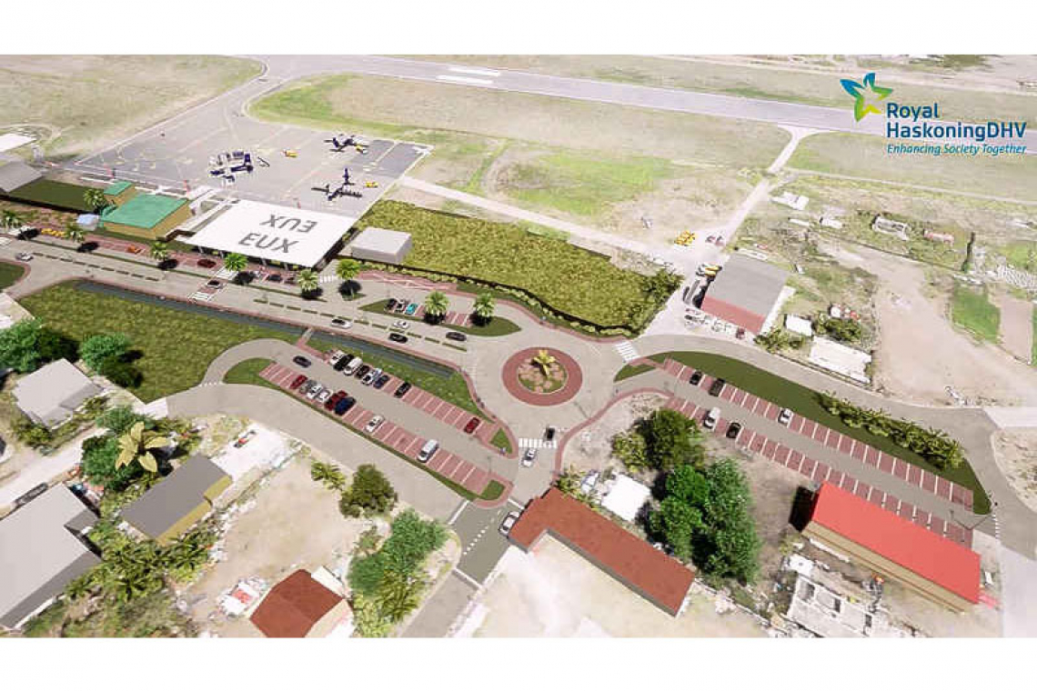 Statia starts tender to  build Airport Boulevard