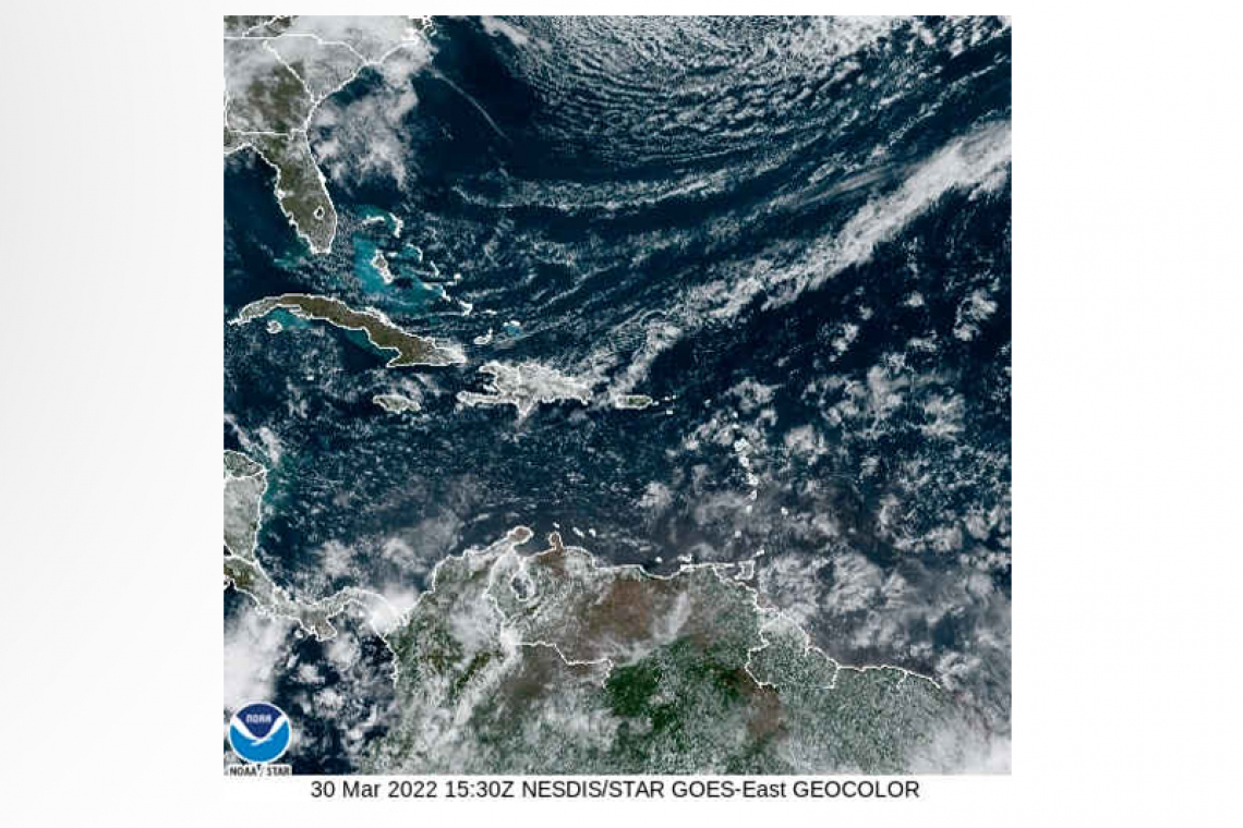 PUBLIC WEATHER FORECAST FOR ST. MAARTEN 