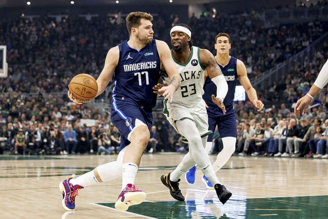 Luka Doncic's strong play leads Mavericks over Bucks