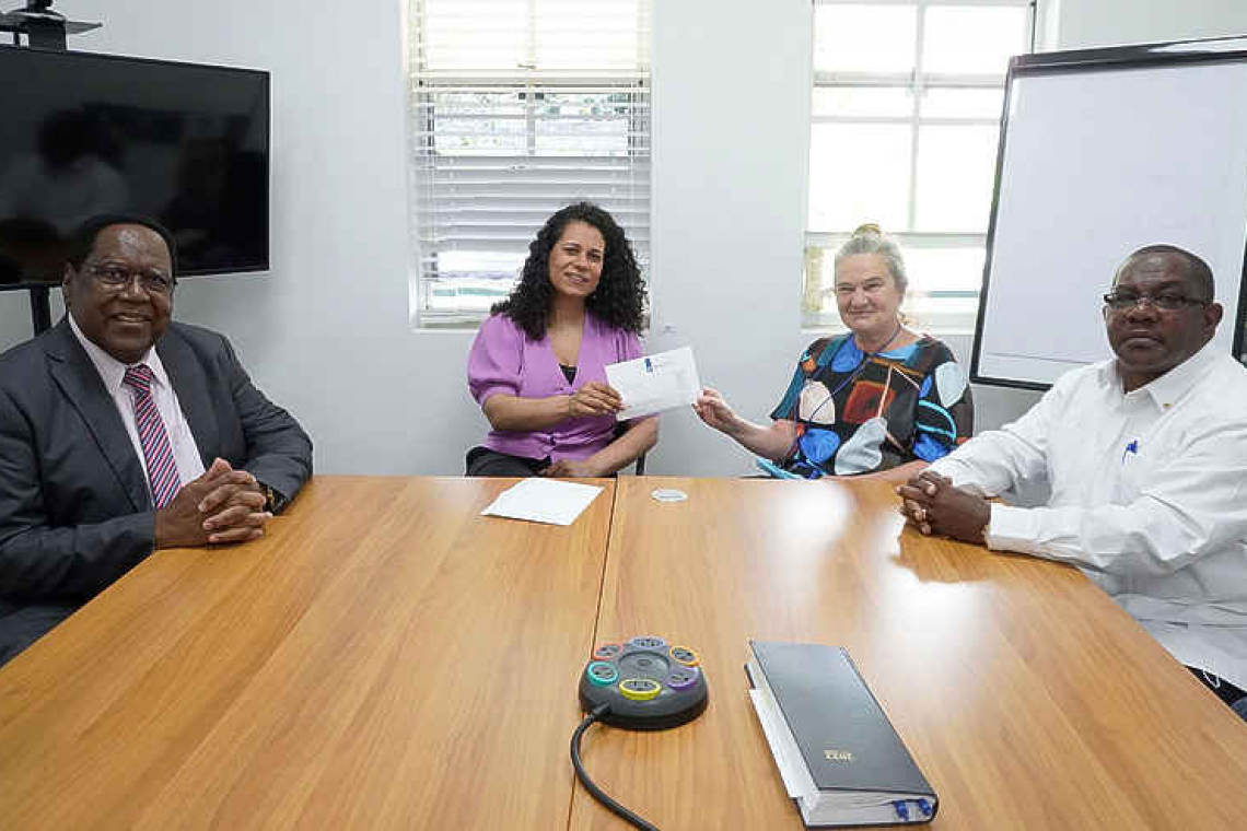 Formal approval for new  Saba Cares nursing home 