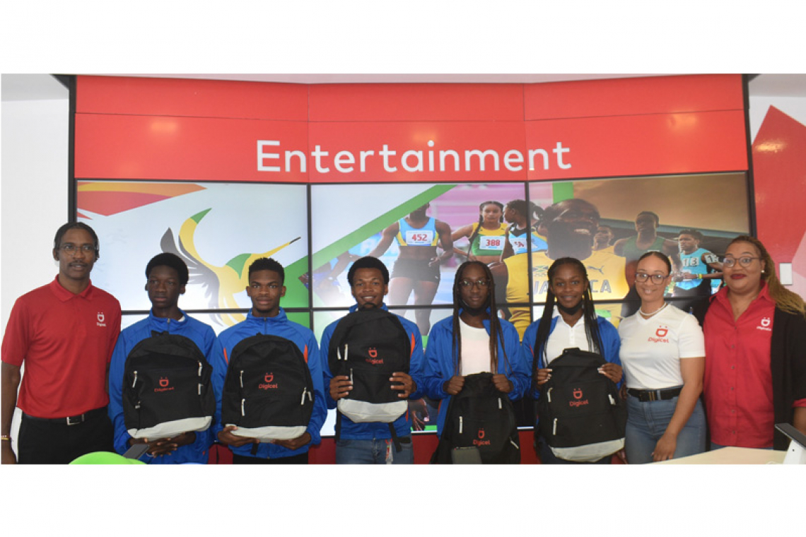 Anguillian athletes on their way to CARIFTA Games
