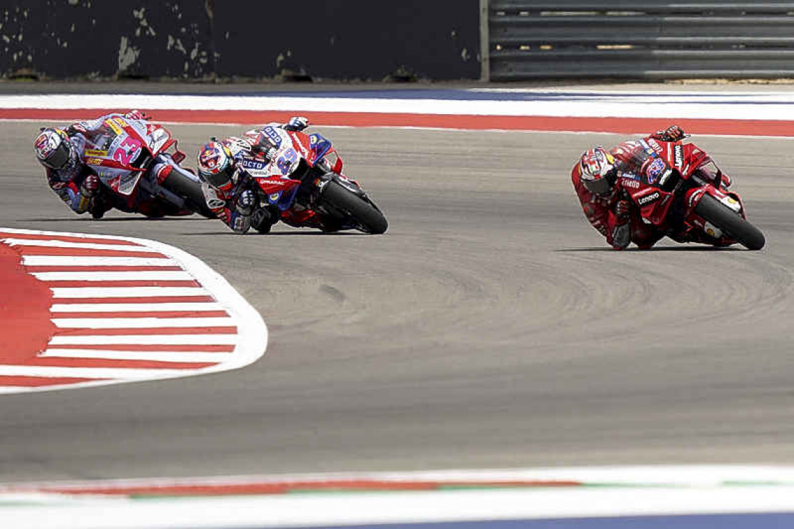 Bastianini wins Austin MotoGP, Marquez rallies to finish sixth