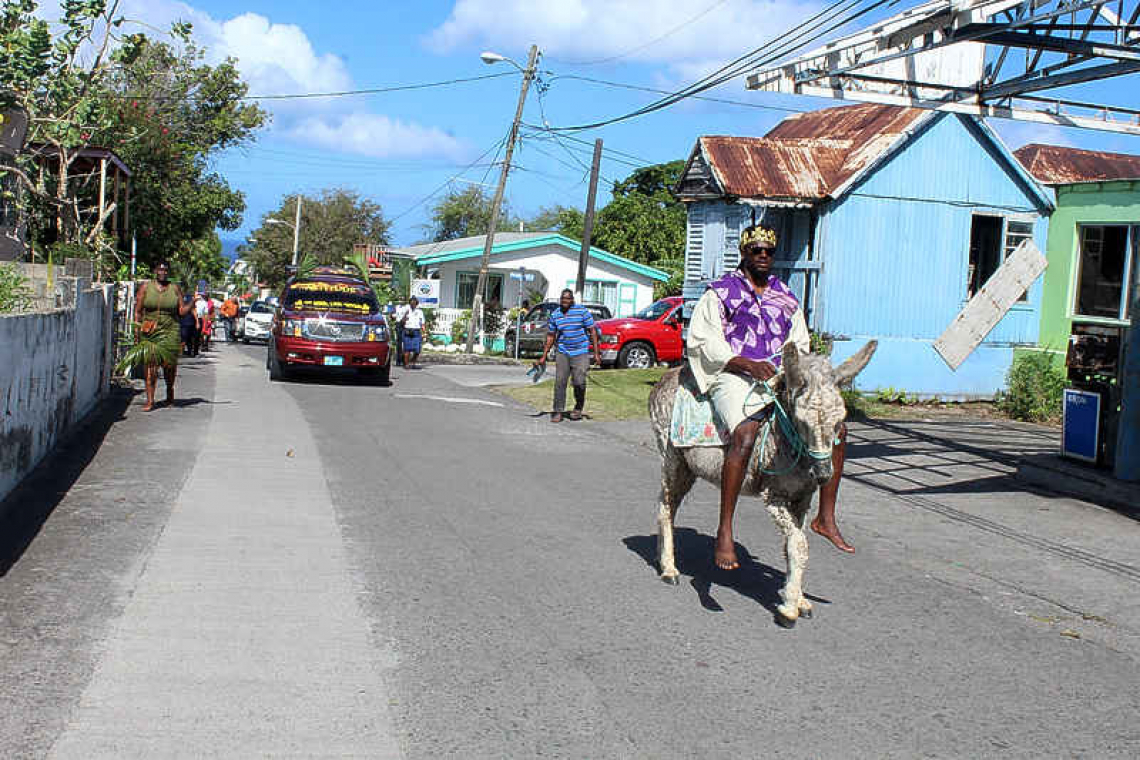 St. Eustatius churches observe Palm Sunday