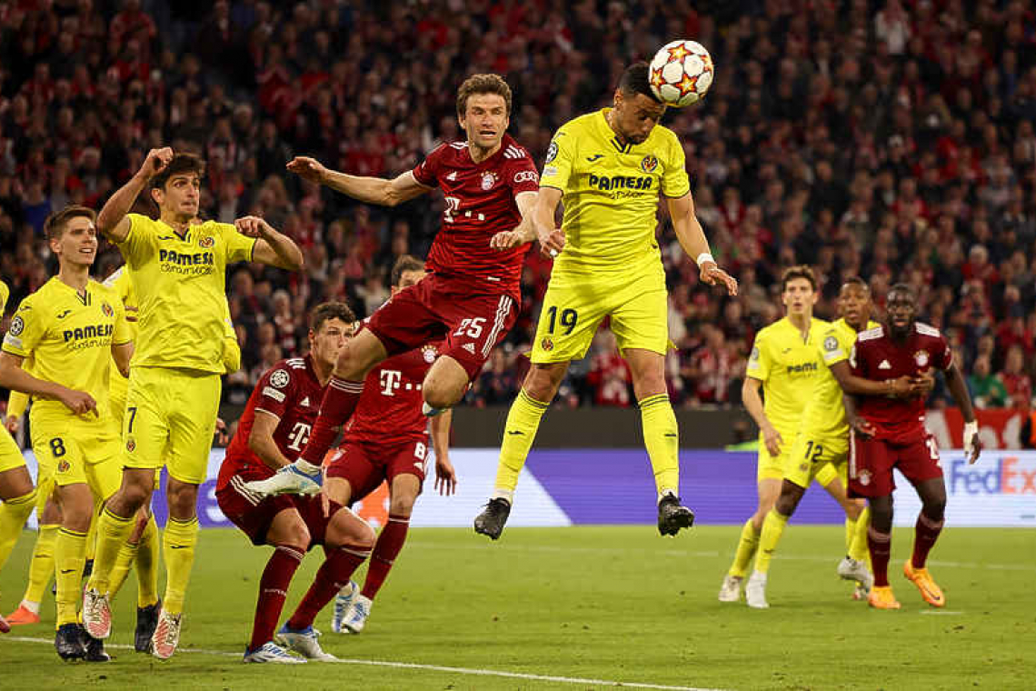 Villarreal stun Bayern with late 1-1 equaliser to reach last four
