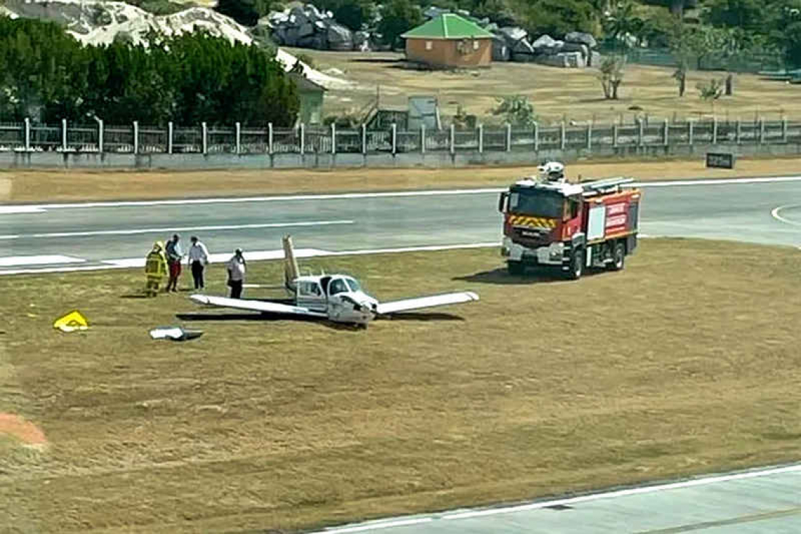 Plane crashes on landing  in St. Barths but no injuries