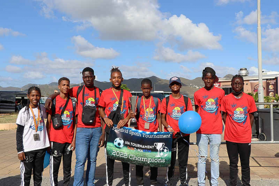       St. Martin U14 team victorious at Real Madrid Foundation tournament