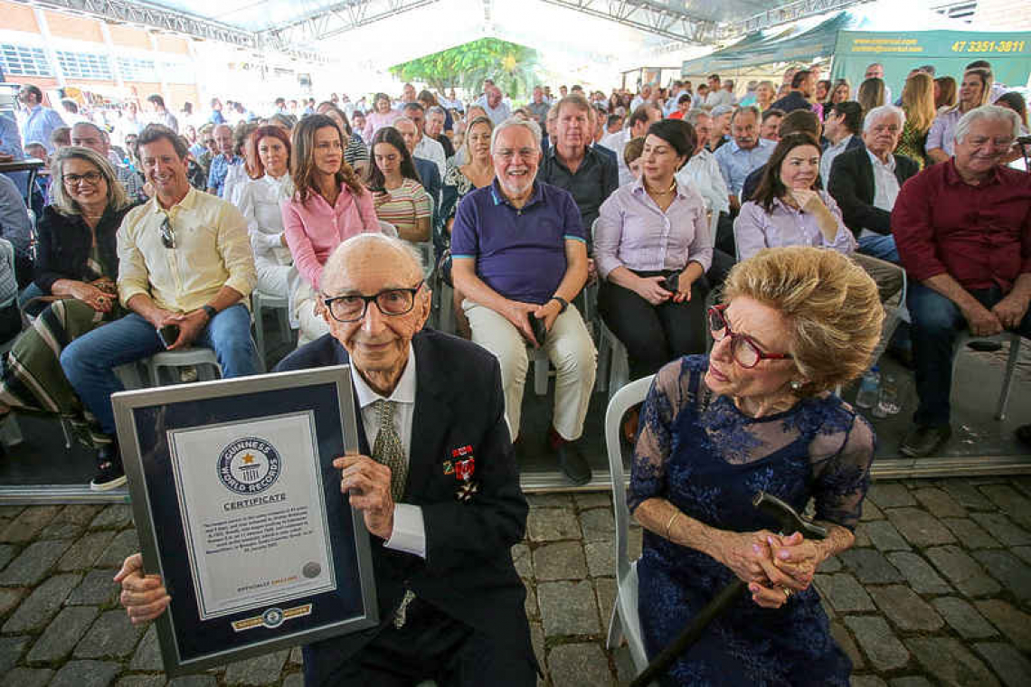 Brazilian works at same company for last 84 years
