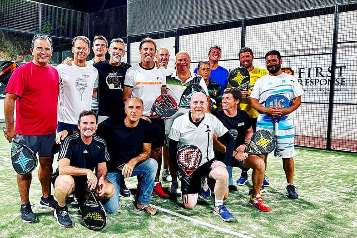 SXM Padel Club selected as stop of the International Senior Padel Tennis Circuit