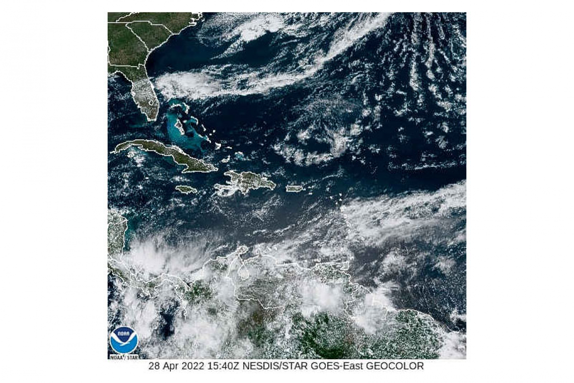 PUBLIC WEATHER FORECAST FOR ST. MAARTEN 