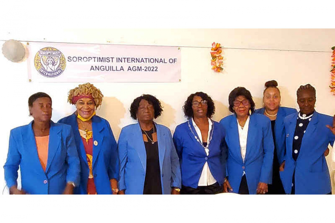 Angelina Carty installed as new  President for Soroptimist Club