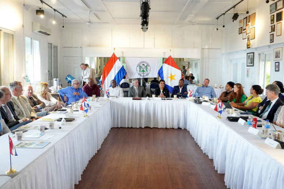 Dutch Parliament pays  one-day visit to Saba
