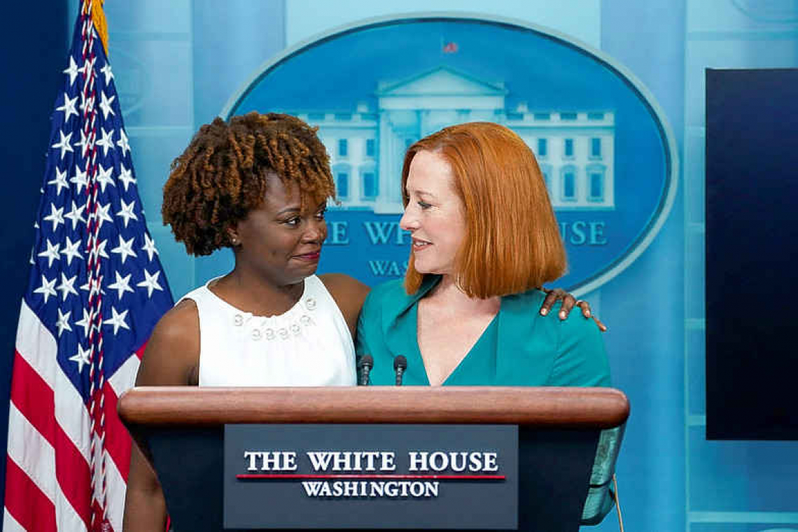  Karine Jean-Pierre named first Black White House press secretary