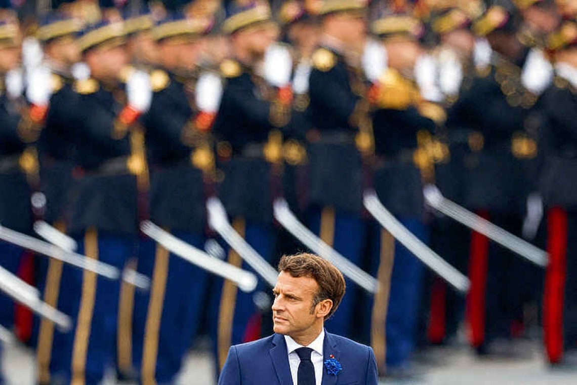 Macron promises new approach during second-term inauguration