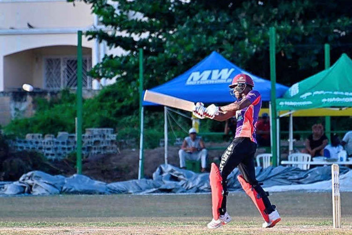 Keacy Carty first St. Maartener  to be selected for West Indies