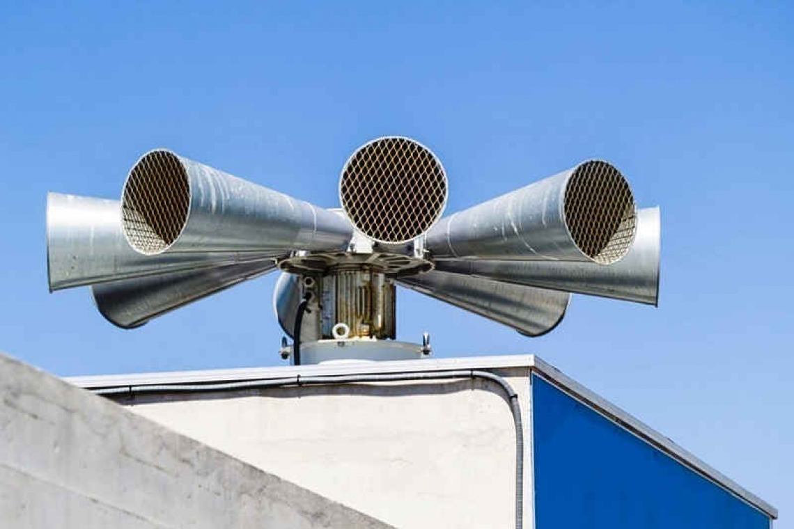 Disaster warning sirens to  be installed in St. Martin