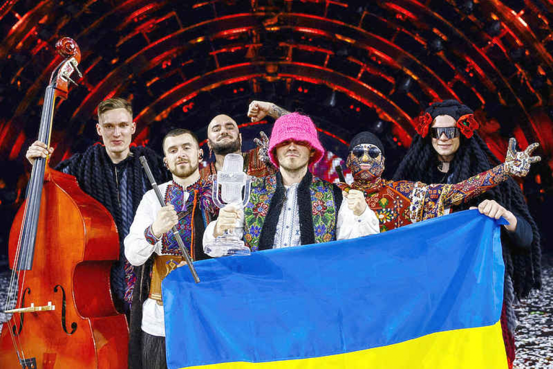 Huge public support sweeps Ukraine's Kalush Orchestra to Eurovision win