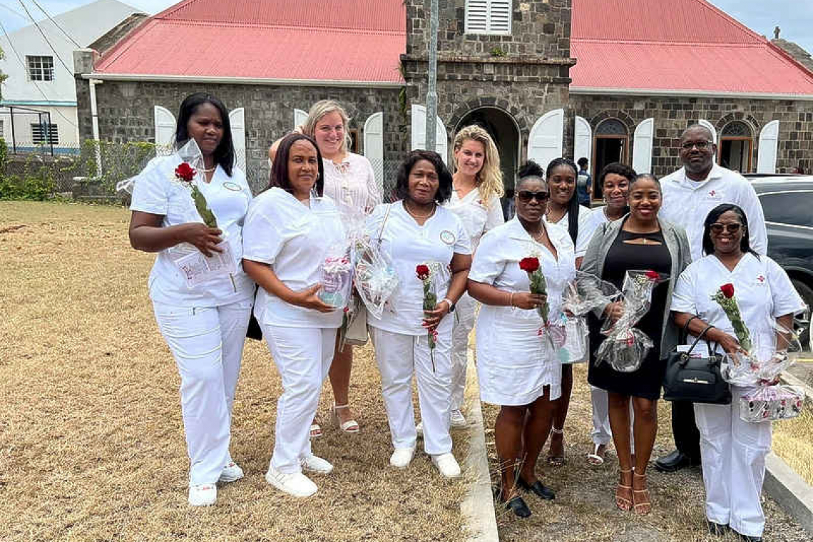 Nurses Week celebrated for 5 consecutive days in Statia
