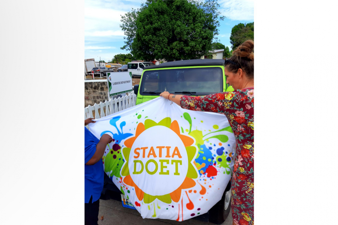 Statia Doet 2022 kicks  off with a motorcade