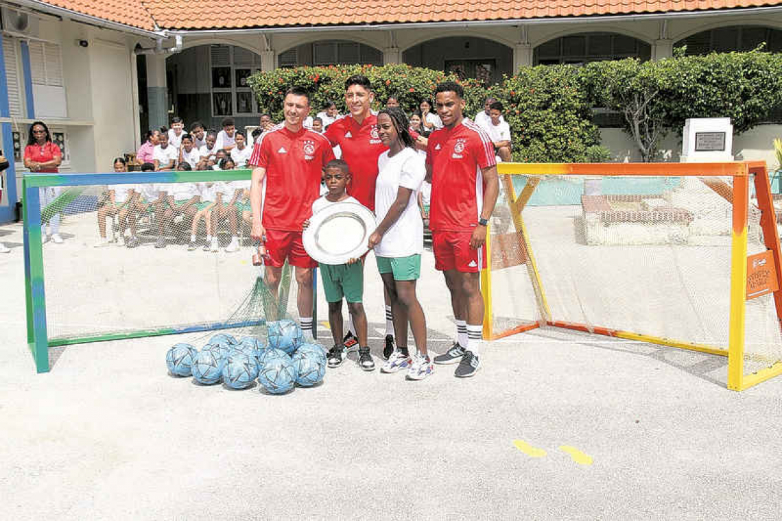 Ajax, Sandals launch  school goals initiative